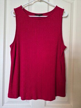 Liverpool Los Angeles Fuschia Tank Top